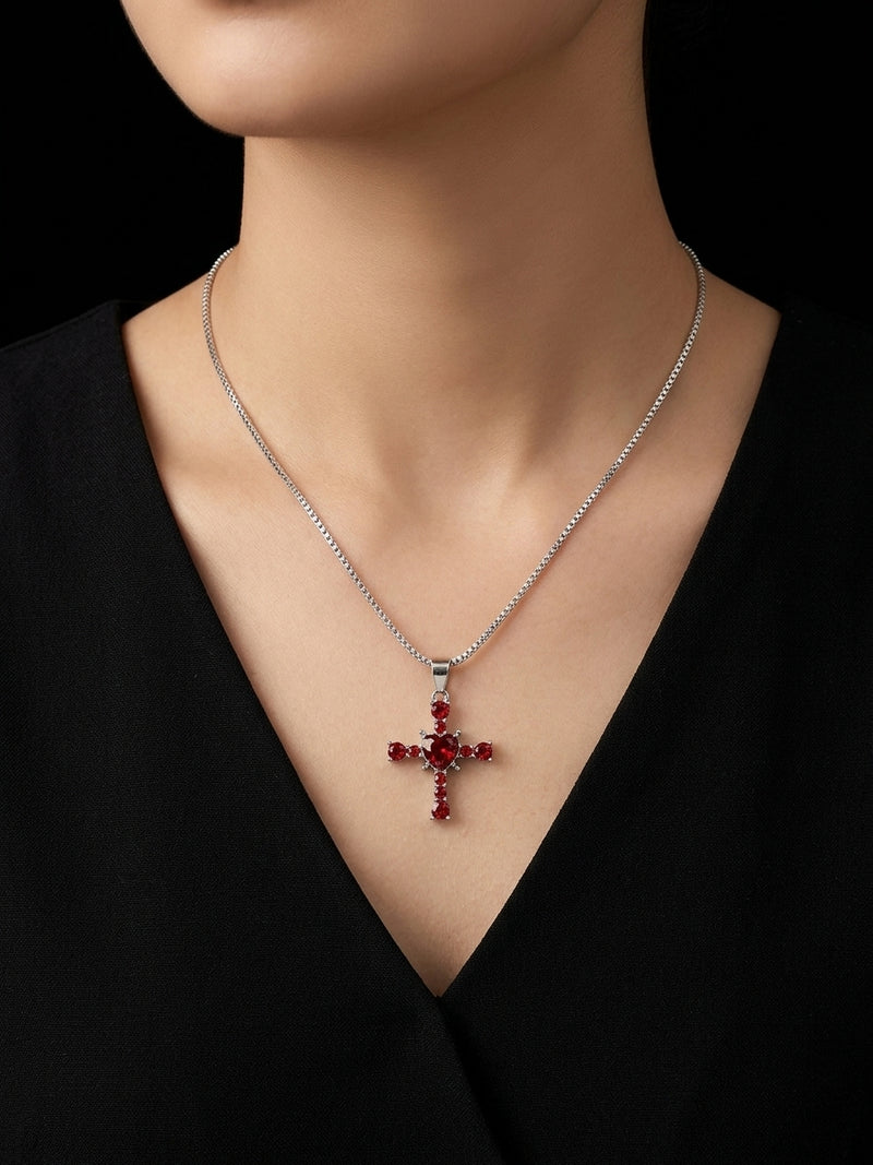 CRIMSON HEART CROSS