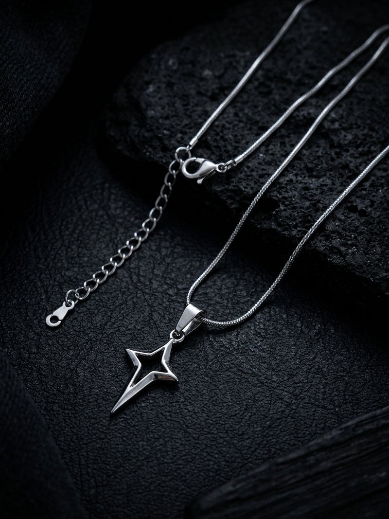 OBSIDIAN STAR PENDANT