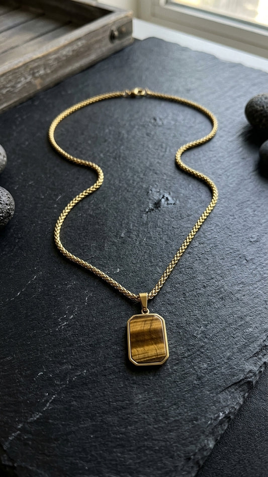 AMBER CRYPT PENDANT