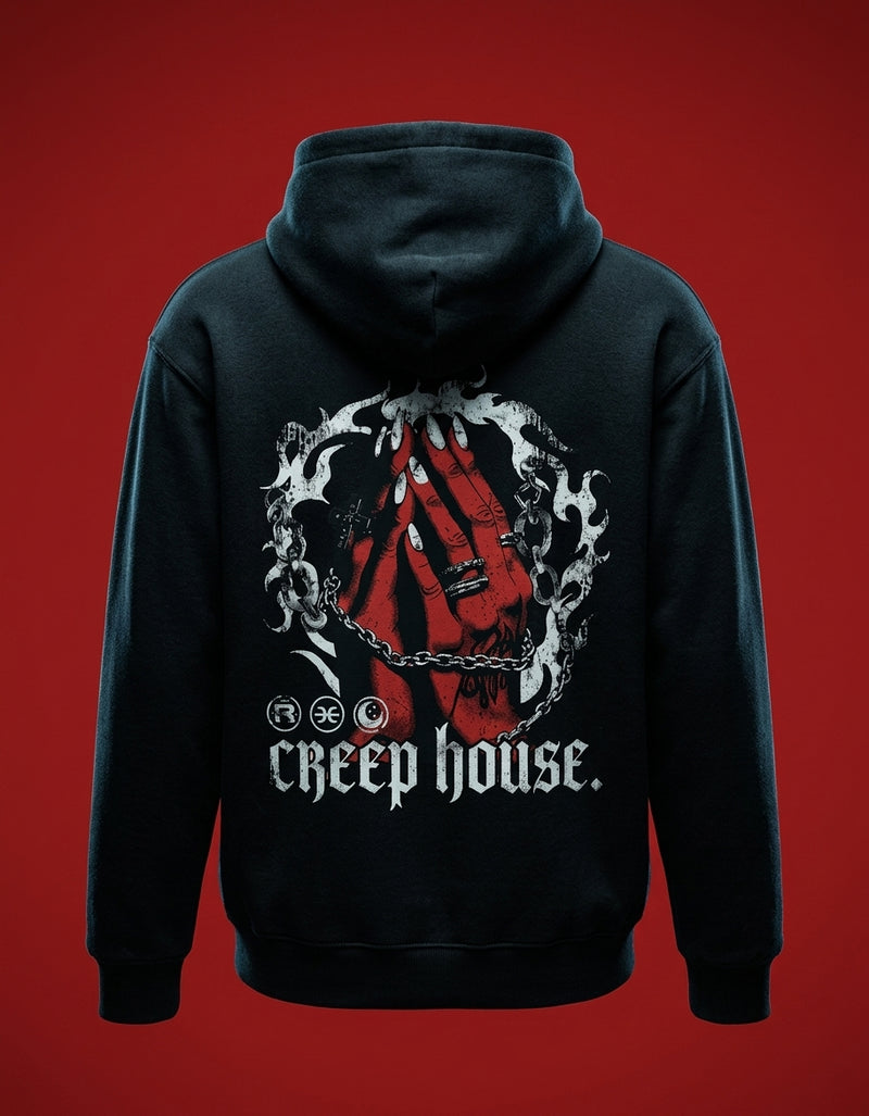 Creep House Graphic Hoodie