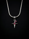 CRIMSON STAR PENDANT