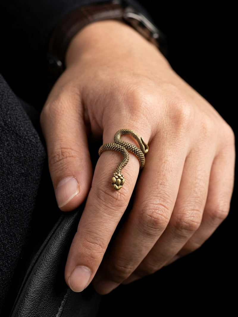 SERPENT COIL RING