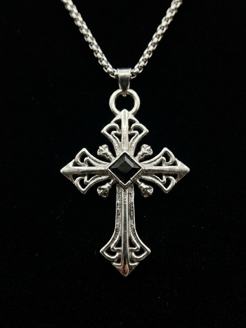OBSIDIAN CRYPT CROSS