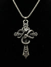 TWIN SERPENT CROSS
