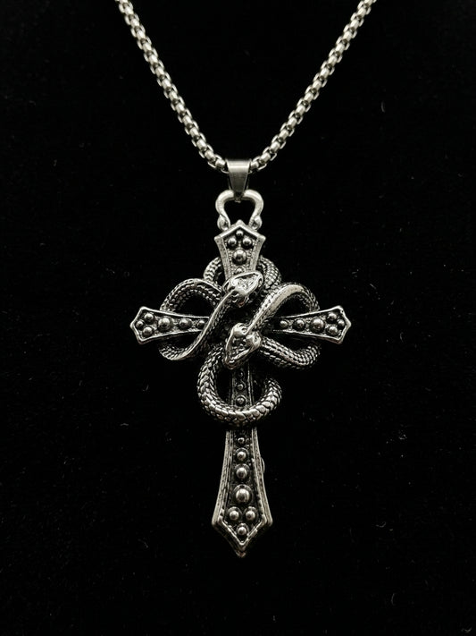 TWIN SERPENT CROSS