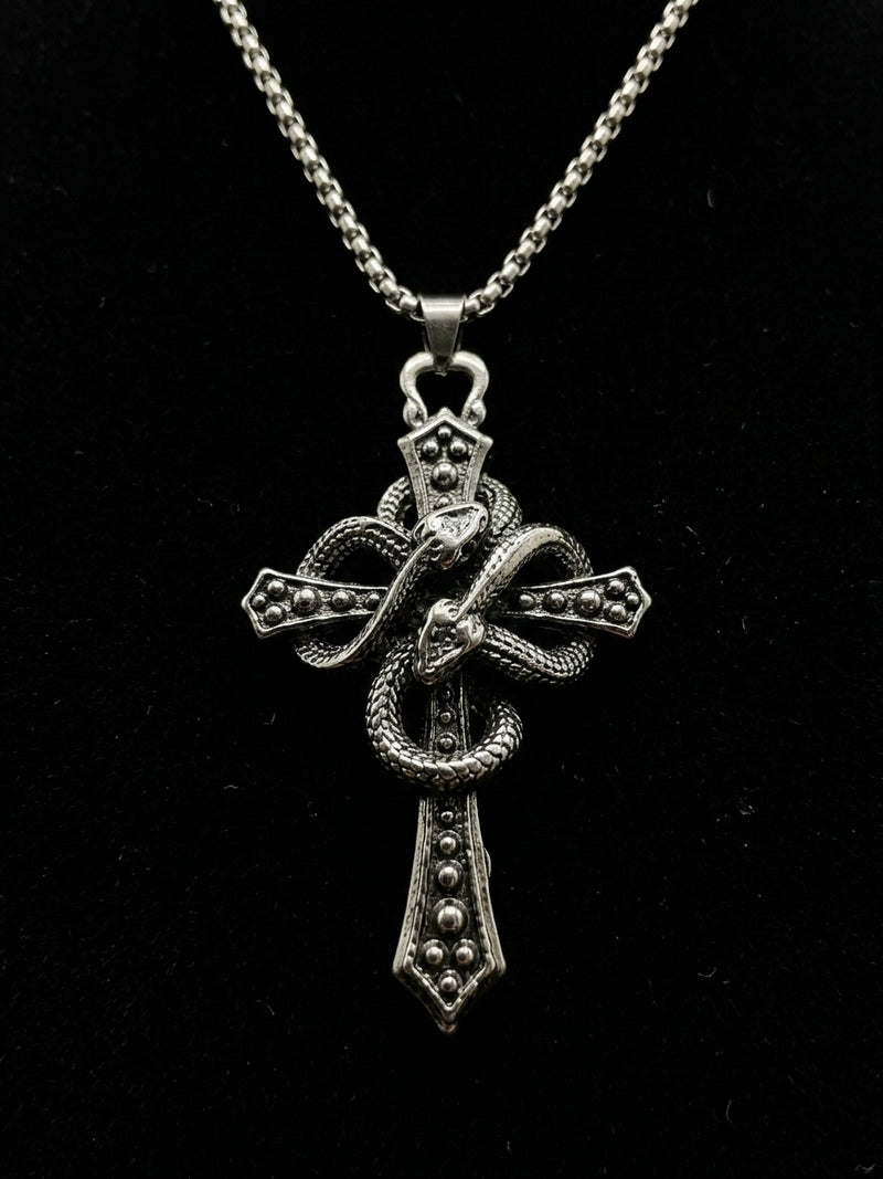 TWIN SERPENT CROSS
