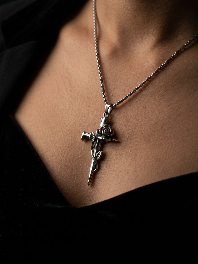 THORNED NAIL CROSS