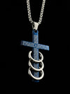 BLUE RITUAL CRUCIFIX