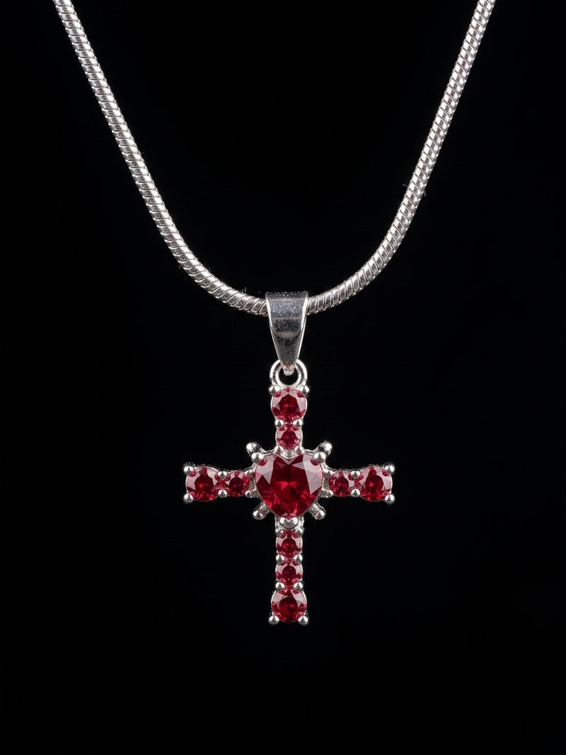 CRIMSON HEART CROSS