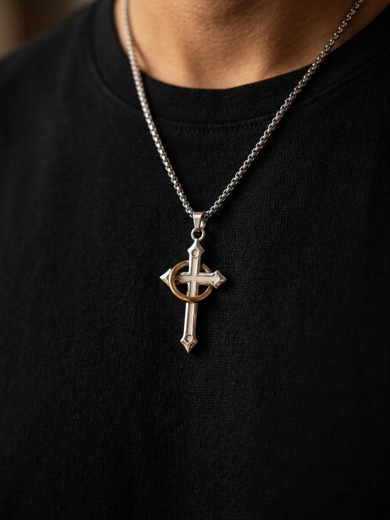HALO GRAVE CROSS