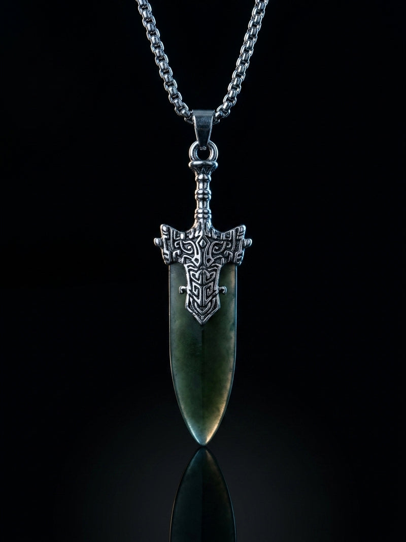 JADE DAGGER CHAIN