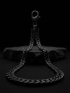 OBSIDIAN LINK NECKLACE