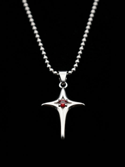 CRIMSON STAR PENDANT