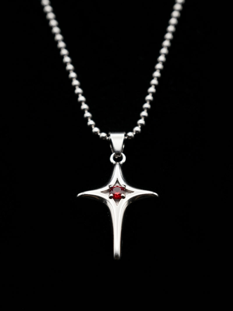 CRIMSON STAR PENDANT