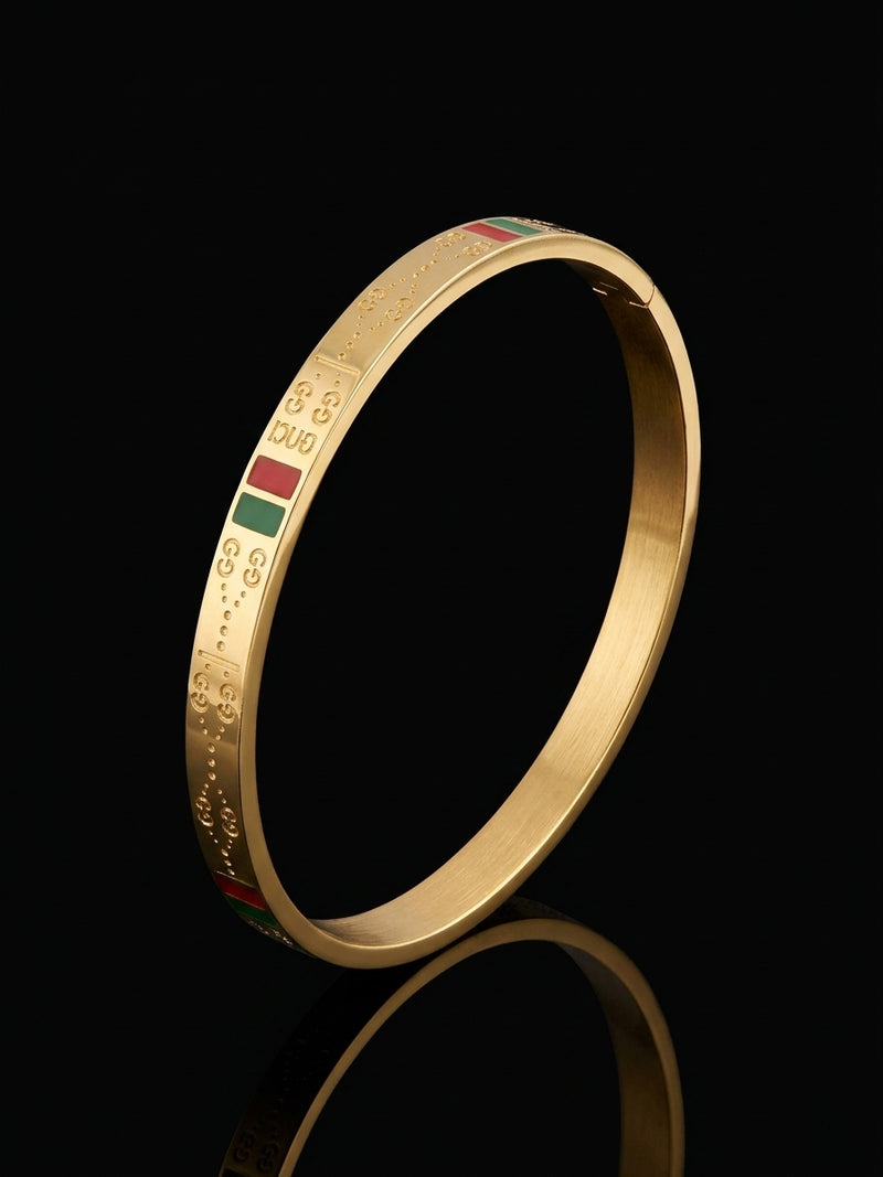GILDED SOVEREIGN BANGLE